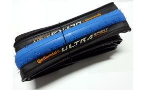 Continental Ultra Sport 700x23C gumi külső hajtogatós kék Akciós