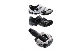 Shimano SH-WM63 MTB cipő + Shimano PD-M520 pedál