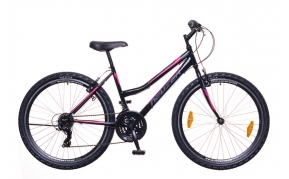 Neuzer Nelson 30 női MTB kerékpár fekete/szürke-pink