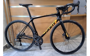 Giant TCR Advanced Pro disc carbon országúti kerékpár használt Shimano Ultegra DI2  47-53cm