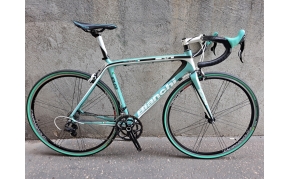 Bianchi Sempre carbon országúti kerékpár használt 53-53cm