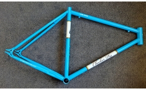 Checker Pig Luigi Rosso acél fixi váz 54cm