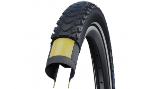 Schwalbe Marathon Mondial Pro HS630 kevlár peremes gumi külső  47-622 defektvédelmes Ebike Ready