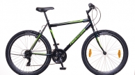Neuzer Nelson 30 MTB kerékpár férfi fekete/neon zöld-zöld