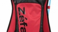 Zefal Z-HYDRO S 1,5l hátizsák 1l ivózsákkal fekete-piros