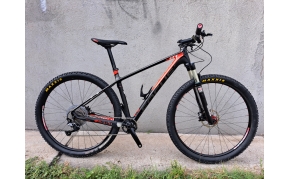 Focus Raven 29er carbon MTB kerékpár használt grafit-piros M-es